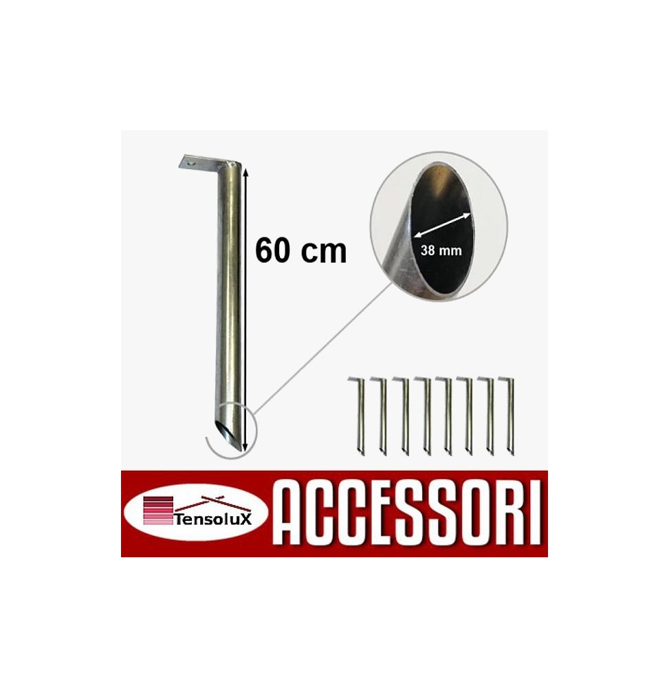 Picchetti Super Strong 60cm per gazebo pieghevole