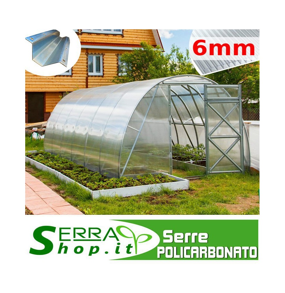 Serra Classic Policarbonato 6mm - 3x4m / 3x14m