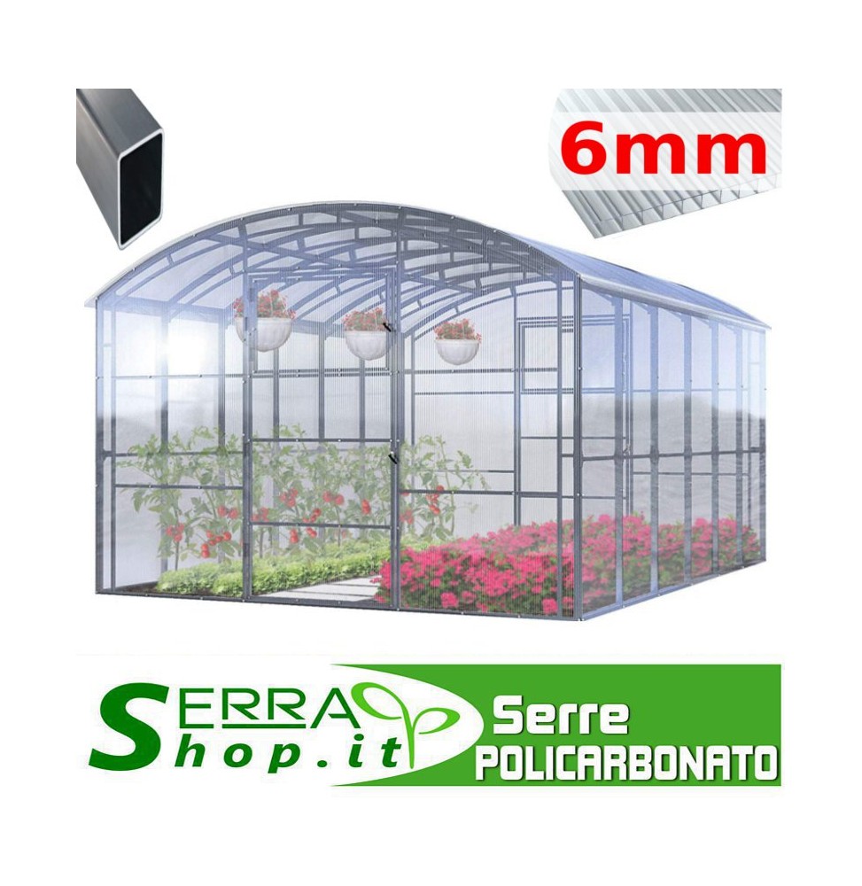 Serra BoXser PLUS Policarbonato 6mm - 3x4m / 3x14m