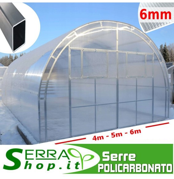 Serra Master Policarbonato 6mm - 4x4m / 4x14m