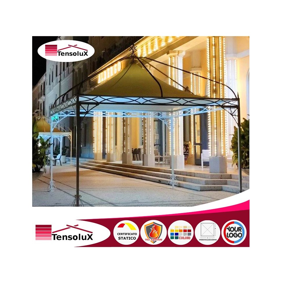 Gazebo Vienna Out - Professionale Certificato Personalizzabile